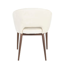Load image into Gallery viewer, Renee - Contemporary Chair - Cream / Copper