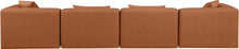 Load image into Gallery viewer, Cube - Modular 4 Piece Sofa - Cognac