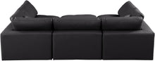 Load image into Gallery viewer, Comfy - 6 Piece Faux Leather Sectional