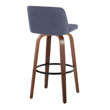 Load image into Gallery viewer, Toriano - Mid Century Modern Fixed Height Barstool Swivel And Round Footrest (Set of 2)
