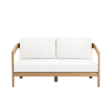 Load image into Gallery viewer, Wesley - Patio Loveseat With Cushions - White