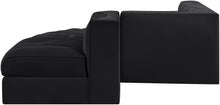 Load image into Gallery viewer, Rummi - Rounded Velvet Performance Fabric Upholstered 5 Piece Modular Sectional
