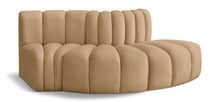 Load image into Gallery viewer, Arc - Velvet 3 Piece Modular Sofa