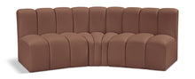 Load image into Gallery viewer, Arc - Faux Leather 3 Piece Modular Corner Sofa
