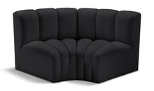 Load image into Gallery viewer, Arc - Faux Leather 2 Piece Modular Sofa