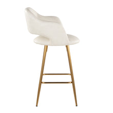 Load image into Gallery viewer, Margarite - Contemporary Fixed Height Counter Stool With Footrest (Set of 2) With Square