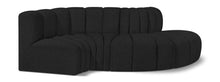 Load image into Gallery viewer, Arc - Boucle Fabric 4 Piece L-Shaped Modular Sofa