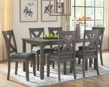 Load image into Gallery viewer, Caitbrook - RECT DRM Table Set (Set of 7) - Gray