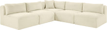 Load image into Gallery viewer, Shaggy - 5 Piece Modular Corner Armless Sectional
