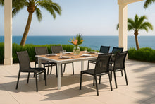 Load image into Gallery viewer, Nizuc - Outdoor Patio Dining Chair With Gray Frame (Set of 2)