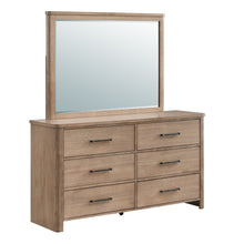 Load image into Gallery viewer, Anika - Mirror - Natural / Brown