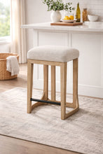 Load image into Gallery viewer, Pagosa - Counter Height Stool (Set of 2) - English Knotty Oak / Gray