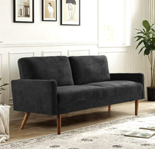 Load image into Gallery viewer, Sofa, European Style With Sleek Design, Modern & Vintage Flair, Upholstered 3 Seater Couch