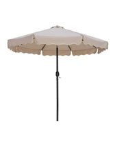 Load image into Gallery viewer, Amalfi - Aluminum Patio Umbrella - Light Brown Base / Black Pole