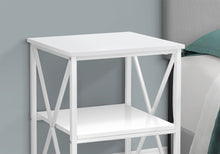 Load image into Gallery viewer, 3 Tier Accent Table, Side Marble Look Contemporary & Modern