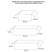 Load image into Gallery viewer, Flynn Bunk Bed with Mattress