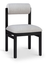 Load image into Gallery viewer, Roundhill - Fabric Dining Chair (Set of 2) - Black Frame