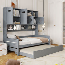 Load image into Gallery viewer, Daybed With All-In-One Cabinet And Shelf