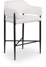 Load image into Gallery viewer, Dame - Fabric Upholstered Counter Stool (Set of 2)