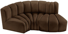 Load image into Gallery viewer, Arc - Velvet 3 Piece Modular L-Shaped Sofa