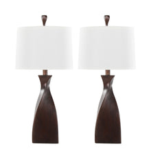 Load image into Gallery viewer, Curvo - Contemporary Polyresin Table Lamp (Set of 2)