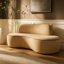 Load image into Gallery viewer, Swerve - Velvet 77" Upholstered Loveseat