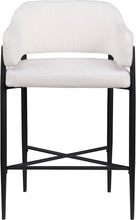 Load image into Gallery viewer, Dame - Fabric Upholstered Counter Stool (Set of 2)