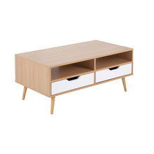 Load image into Gallery viewer, Astro - Contemporary Coffee Table - Natural / White