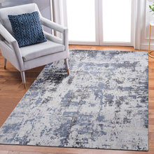 Load image into Gallery viewer, Payas - 8' X 10' Abstract Area Rug - Gray / Denim
