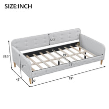 Load image into Gallery viewer, Upholstered Daybed