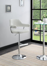 Load image into Gallery viewer, ST125 - Faux Leather Bar Stool (Set of 2)