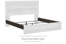 Load image into Gallery viewer, Ralinksi - King Panel Rails - Gray