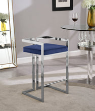 Load image into Gallery viewer, Ezra - Stool with Chrome Legs (Set of 2)