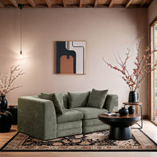 Load image into Gallery viewer, Stellar - 2 Piece 76" Upholstered Modular Loveseat