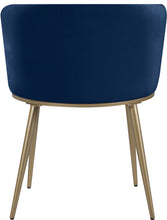 Load image into Gallery viewer, Skylar - Dining Chair with Gold Legs (Set of 2)