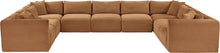 Load image into Gallery viewer, Shaggy - 9 Piece Modular U-Shaped Sectional