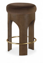 Load image into Gallery viewer, Bocceli - Counter Stool - Brown Base