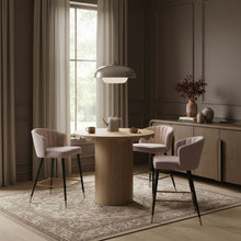 Load image into Gallery viewer, Dahlia - Solid Wood And Natural Cane Table