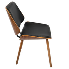 Load image into Gallery viewer, Lombardi - Mid-Century Modern Dining / Chair (Set of 2) - Walnut / Black