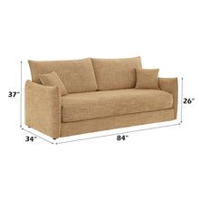 Load image into Gallery viewer, Cadie - Sofa With 2 Pillows - Mocha