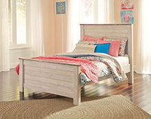 Load image into Gallery viewer, Willowton - Full Panel Rails - Whitewash