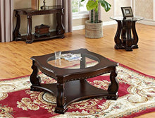 Load image into Gallery viewer, Crown Mark Furniture Madison Wood End Table in Brown