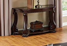 Load image into Gallery viewer, Crown Mark Furniture Madison Wood Sofa Table in Brown image