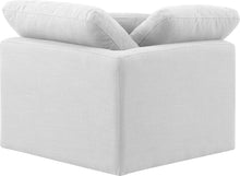 Load image into Gallery viewer, Indulge - Linen Corner Chair - White