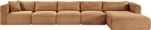 Load image into Gallery viewer, Shaggy - Fabric 5 Piece Modular Sectional With Chaise