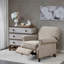 Load image into Gallery viewer, Julian - Push Back Recliner With Reclining Function - Sand