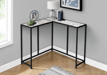 Load image into Gallery viewer, Corner Accent Console Table For Entryway, Unique L-Shaped Design
