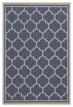 Load image into Gallery viewer, Sunshine - 5'3" X 7'3" Indoor, Outdoor Area Rug Polypropylene - Blue