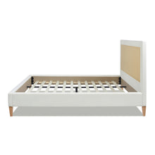 Load image into Gallery viewer, Haley - Upholstered Cane Back Platform Bed