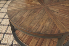 Load image into Gallery viewer, Roybeck - Occasional Table Set (Set of 3) - Light Brown / Bronze